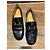 Mocassini Gucci Jordaan in pelle nera 37,5 Nero - vista 11