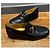 Mocassini Gucci Jordaan in pelle nera 37,5 Nero - vista 7