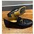Mocassini Gucci Jordaan in pelle nera 37,5 Nero - vista 8