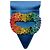 Autre Marque Mule in satin decorate con cristalli blu Giannico - vista 5