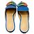 Autre Marque Mule in satin decorate con cristalli blu Giannico - vista 6