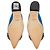 Autre Marque Mule in satin decorate con cristalli blu Giannico - vista 7