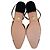 Décolleté slingback Cecile in pelle rame / nera di Veronica Beard Metallico - vista 8