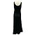 Chloé Vestido maxi de cachemira negro sin mangas Chloe - vista 3