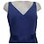 Vera Wang Abendkleid in Mitternachtsblau Marineblau Dunkelblau - Ansicht 4