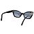 Gafas de sol Chanel Cat Eye negras con logo CC dorado 01943 Negro - vista 2