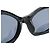Gafas de sol Chanel Cat Eye negras con logo CC dorado 01943 Negro - vista 5
