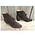 Botines Salvatore Ferragamo Marrones de Ante Castaño - vista 2