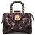 Borsa Louis Vuitton Monogram Vernis Melrose Avenue Bordò