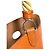 Borsa a spalla Hermès Manjoir MM Arancione - vista 11