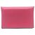 Hermès Estuche para tarjetas de visita de cuero Evercalf rosa Hermes - vista 2