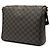 LOEWE Brown Anagram Coated Canvas Flap Crossbody Dark brown - view 2