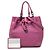 Borsa a secchiello in nappa rosa Intrecciato di Bottega Veneta - vista 8