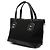 Borsa tote in neoprene nero GG Techno di Gucci - vista 2