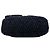 Chanel Blu Grande Flap in Tweed Chevron con Paillettes 19 Blu scuro - vista 3