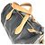 Hermès Vintage Art Deco Reisetasche Braun Schwarz Mehrfarben - Ansicht 6