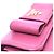 Prada Peonia Pink Saffiano Leder Tri-Fold Geldbörse - Ansicht 6