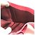 Prada Peonia Pink Saffiano Leder Tri-Fold Geldbörse - Ansicht 9