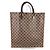 LOUIS VUITTON N51140 Borsa Sac Plat Damier Marrone Damier ebene
