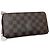 Billetera redonda Zippy Damier Ebene Louis Vuitton Castaño - vista 10