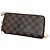Billetera redonda Zippy Damier Ebene Louis Vuitton Castaño - vista 11