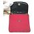 CHANEL Pochette Miniatura a Spalla con Catena Matelassé Coco Mark Rosso - vista 13