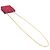 CHANEL Pochette Miniatura a Spalla con Catena Matelassé Coco Mark Rosso - vista 3