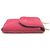 CHANEL Pochette Miniatura a Spalla con Catena Matelassé Coco Mark Rosso - vista 4