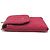 CHANEL Pochette Miniatura a Spalla con Catena Matelassé Coco Mark Rosso - vista 5