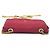 CHANEL Pochette Miniatura a Spalla con Catena Matelassé Coco Mark Rosso - vista 9
