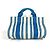 Hermès Borsa Tote PM Cannes HERMES Bianco Blu - vista 2