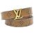 Reversibler Monogramm Gürtel von Louis Vuitton Braun