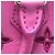 Alma Borsa in pelle rosa Louis Vuitton - vista 11