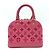 Alma Borsa in pelle rosa Louis Vuitton - vista 2