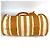 Hermès Cannes PM Border Tote Bag mit Pouch Weiß Gelb - Ansicht 3