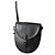 Borsa a spalla in pelle nera effetto coccodrillo di Mulberry Nero