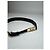 Céline Vintage Celine Paris Carriage Logo Leather Belt Black - view 2