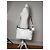 Vintage Courreges Ledertasche Weiß - Ansicht 7