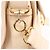 Chloé Bolso de cuero 2 en 1 Chloe Tess Day en beige - vista 6