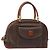 Céline Borsa Celine Macadam Macadam in pelle Marrone