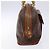 Céline Borsa Celine Macadam Macadam in pelle Marrone - vista 4