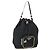 Borsa a secchiello con coulisse Prada Duet Tessuto Piccola Nero