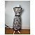 Vintage Burberry Blumen Kleid Schwarz Weiß - Ansicht 3