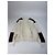 Courreges Vintage Courrèges Woll-Leder-Pullover beige braun M - Ansicht 9