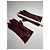 Vintage Givenchy Leder-Suede-Handschuhe lila - Ansicht 5