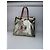 Vintage Loewe Madrid Lederhandtasche in Gold Silber - Ansicht 6