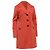 Trench coat de algodón naranja de Michael Kors