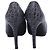 Stuart Weitzman geprägte Pumps aus grauem Leder - Ansicht 5