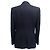 Completo Blazer e Pantaloni a Un Bottone Burberry in Lana Blu Navy - vista 2