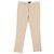 Pantalones rectos de algodón beige Ralph Lauren